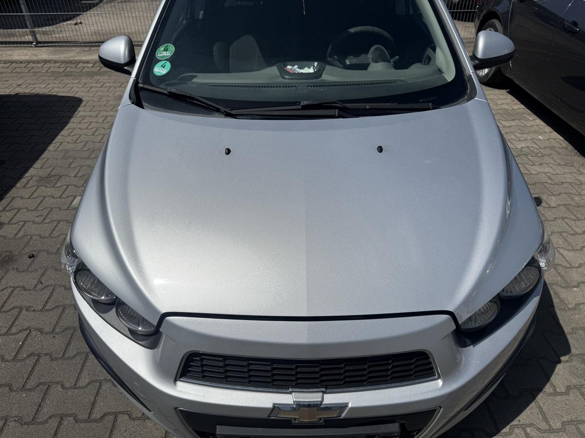 Chevrolet Aveo 2 original Motorhaube Silber Bj.2013